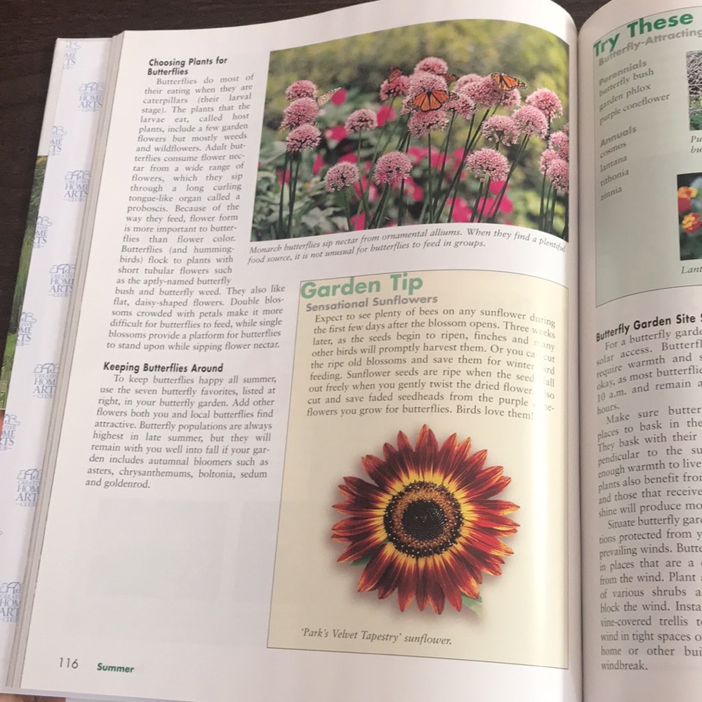 Set of 3 Creative Home Arts Club Seasons in the Home Books - Picture 5 of 13